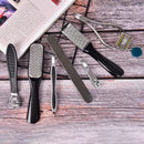 12PCS Foot Portable File Dead Hard Skin Callus Remover Scraper Mani Pedicure ME