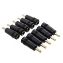 10x DC Power 4.0x1.7mm Male Plug to 5.5x2.1mm Female Jack Adapter Connector Kit