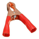 2Pcs Electrical Crocodile Alligator Car Caravan Van Battery Test Lead Clips