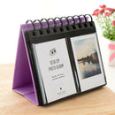 68-Pocket Desk Calendar Album for Fuji Instant Mini 8 9 70 50s Film Purple