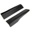 1 Pair Car Side Skirt Rocker Splitters Winglet Shovel Anti Scratch Wings A