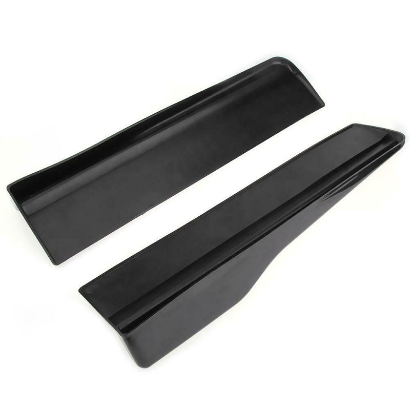 1 Pair Car Side Skirt Rocker Splitters Winglet Shovel Anti Scratch Wings A