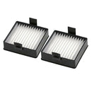 Kit Of 2 Filter Purifier Air Filter High Resistance Anti-dust Anti-pollen,