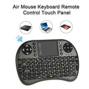 M2S Air Mouse English Mini Wireless Backlit Keyboard Remote with Touchpad
