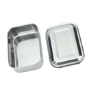 Stainless Steel Food Container Bento Luch Box for Snacks, Fruit, Finger Food
