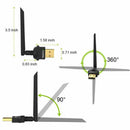 Edup Wireless Wifi Adapter 2.4/5Ghz 1300Mbps Usb Dual Band Wifi Receiver Ac