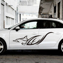 1 Pair Vinyl Car Stickers Dolphin Totem Auto Body Decals Styling Accessory