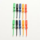 Multi-color 10 Pcs Mini Test Hook Clip Test Probe Testing SMD Grabber  JF Lt BX
