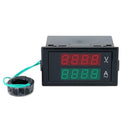 Digital LED AC 80-300V 100A Voltmeter Ammeter Panel Amp Volt Dual Display
