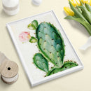 5D DIY Full Round Drill Diamond Painting Cactus Cross Stitch Embroidery Kit
