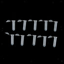 Premium Plastic Graduated Microcentrifuge Tube with Snap Cap, 2ml Capacity (Pack