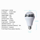 E27 Bluetooth 4.0 Speaker Wireless Smart LED Light Bulb Lamp App Control