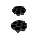 2 pcs Air Fryer Accessory Muffin Cake Cup Dish Baking Pan Reusable Silicone