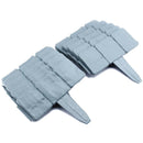 10 Pcs Spring Lawn Garden Plastic Artificial Stone Garden Edge Edge Fence S