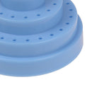 Dental lab instrument 48 holes plastic bur holder burs case box FT