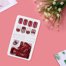 30pcs Full Cover False Nail Decals DIY Nail Patch Manicure Set (24) A