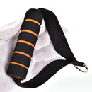 D-ring Spring Pull Rope Cable Bar Elastic String Foam Handle Fitness EquipmentM&