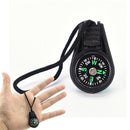 2x Portable Compass Brunton Camping Hiking Hunting Outdoor Sport KeychainRing ME