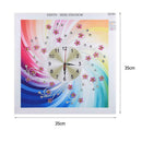 5D DIY Special Shaped Diamond Painting Clock Cross Stitch Mosaic Kit (H076)