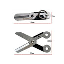 Mini Pocket Stainless Steel Scissors Key Ring High Quality Tool Unique Lot Of 5