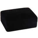 Black Velvet cuff button & tie necktie bar storage gift box jewelry display
