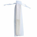 20 x Fan Fabric Gift Bag Bamboo Bone + Silk Fabric wedding favors dance wri