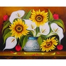 5D DIY Full Drill Diamond Painting Sunflower Cross Stitch Craft Kit (W1499)