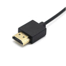 HDMI Male to Male Plug Adapter with USB 2.0 Connector Power Charger Cable