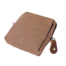 Woman girl Retro portable purse bag pouch for key card Wallet Brown