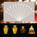 12pcs Fiberglass Tiki Torch Wick Patio Lighting Butter Lamp Durable Home Decor