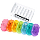Portable Medicine Weekly Storage Pill 7 Day Tablet Sorter Box Container Case Gw