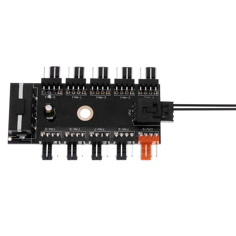 1 to 11 4pin PC Cooler Cooling Fan Hub 12V IDE Power Supply Splitter Cable