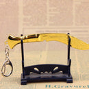 Sword Dagger Display Stand Rack Stand Double Table Top Cane