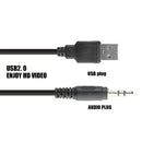 Webcam Digital Video Camera for PC Laptop Notebook Computer with Microphone