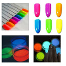 6Colour Metallic Glitter Shimmer Eyeshadow Neon Powder Pigment Eye Shadow Makeup