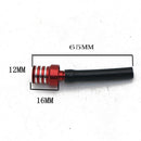 Red Gas Fuel Cap Valve Vent Breather Hose Tube fit ATV PIT Dirt Bike Tank