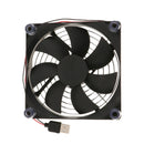 120mm USB Power 5V Fan Quiet Cooling Fan Compatible for Tablet TV Receiver