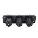 12V 3 Way Waterproof Car Cigarette Lighter Plug Socket Splitter Adapter Cha
