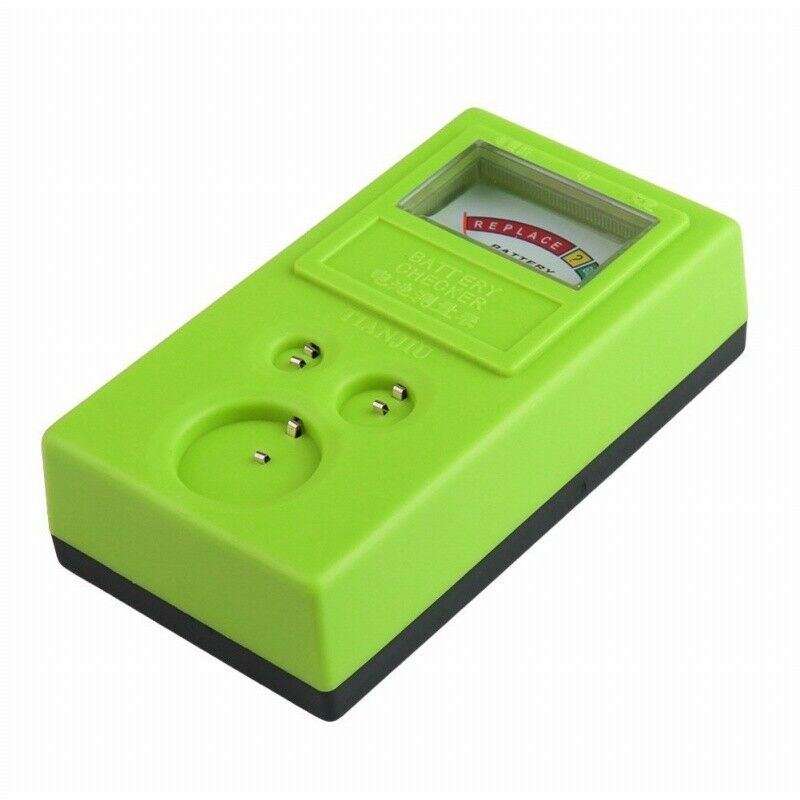 1.55V and 3V Button Cell Battery Checker Battery Tester Green