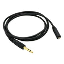 4.9ft Black Durable 6.35mm To