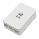 for Raspberry Pi ABS Case Enclosure Box V4 Updated for Raspberry Pi 4B(Whit