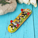 Plastic Professional Fingerboard Toys Skateboard Bearings Mini Suit A