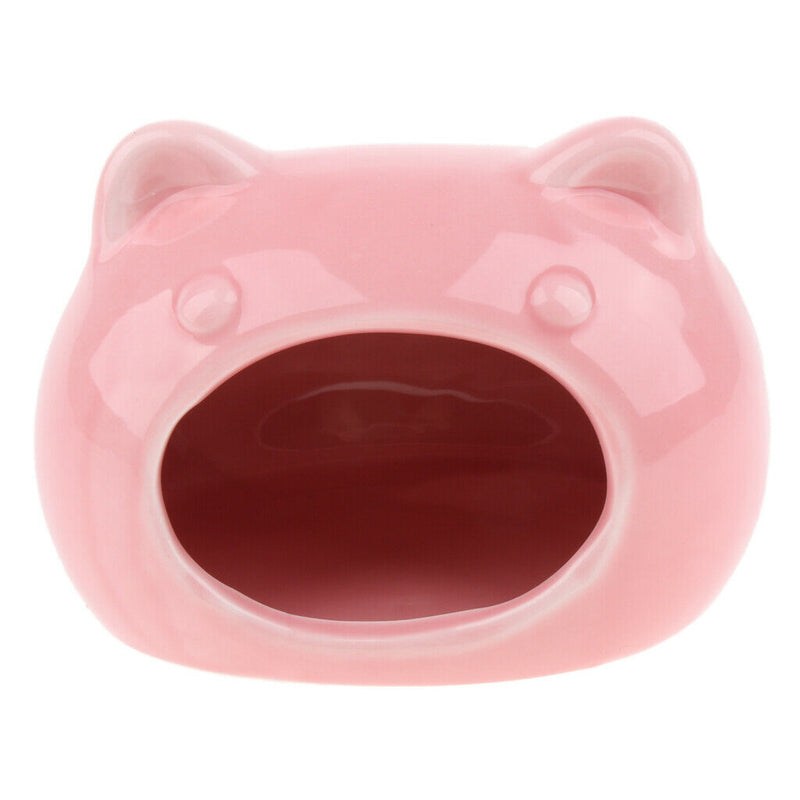 Cool Bed Sleeping Nest for Hamster Mouse Keep Pets Cool in Hot Summer Pink