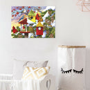 5D DIY Full Drill Diamond Painting Happy Bird House Cross Stitch Embroidery