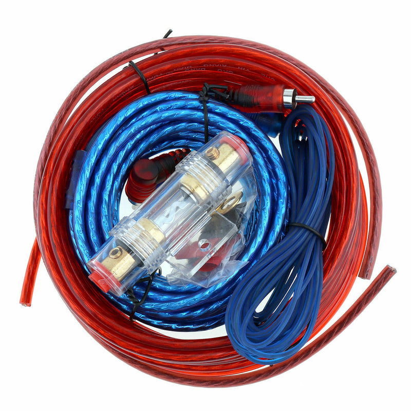 1500W PVC Car Audio Subwoofer Amplifier Speaker Installation Wire Cable Kit