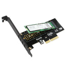 2 Pieces GEN3 M.2 to PCI Express Expansion Card Full Speed Adapter Converter