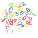 39pcs Numbers Set EVA Magnetic Fridge Magnet Auto Car Stickers Children