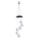 LED Solar Powered Fairy Lights Outdoor Garden Wedding Wind Chime Lights Lamp
