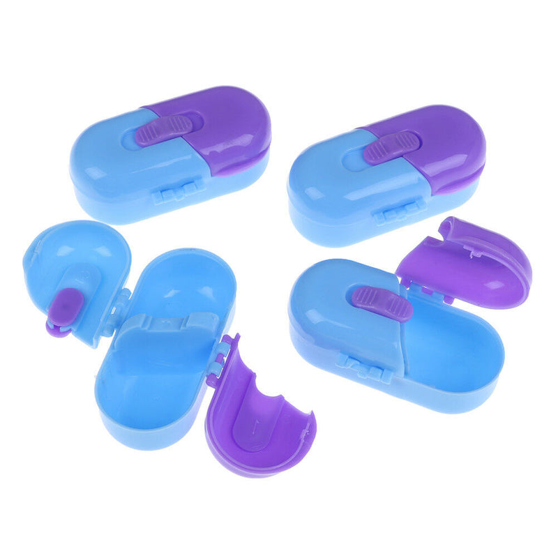 Pill box medicine vitamin tablet holder organizer container case storage 2 Gw