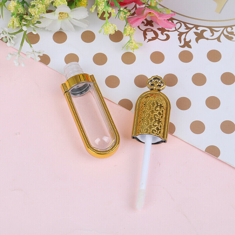Pretty lip gloss tube lip balm bottle container refillable empty lip gloss t Gw